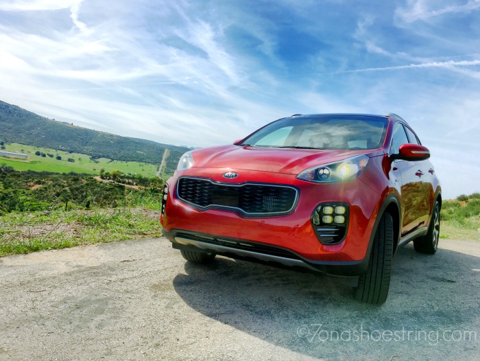 2017 Kia Sportage aerodynamic body