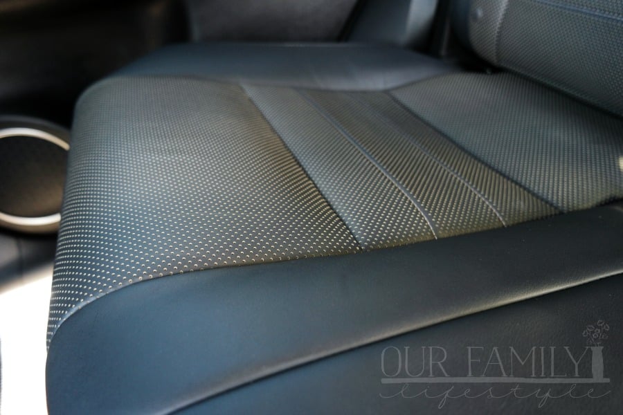2017 Lexus RX 450h leather seats