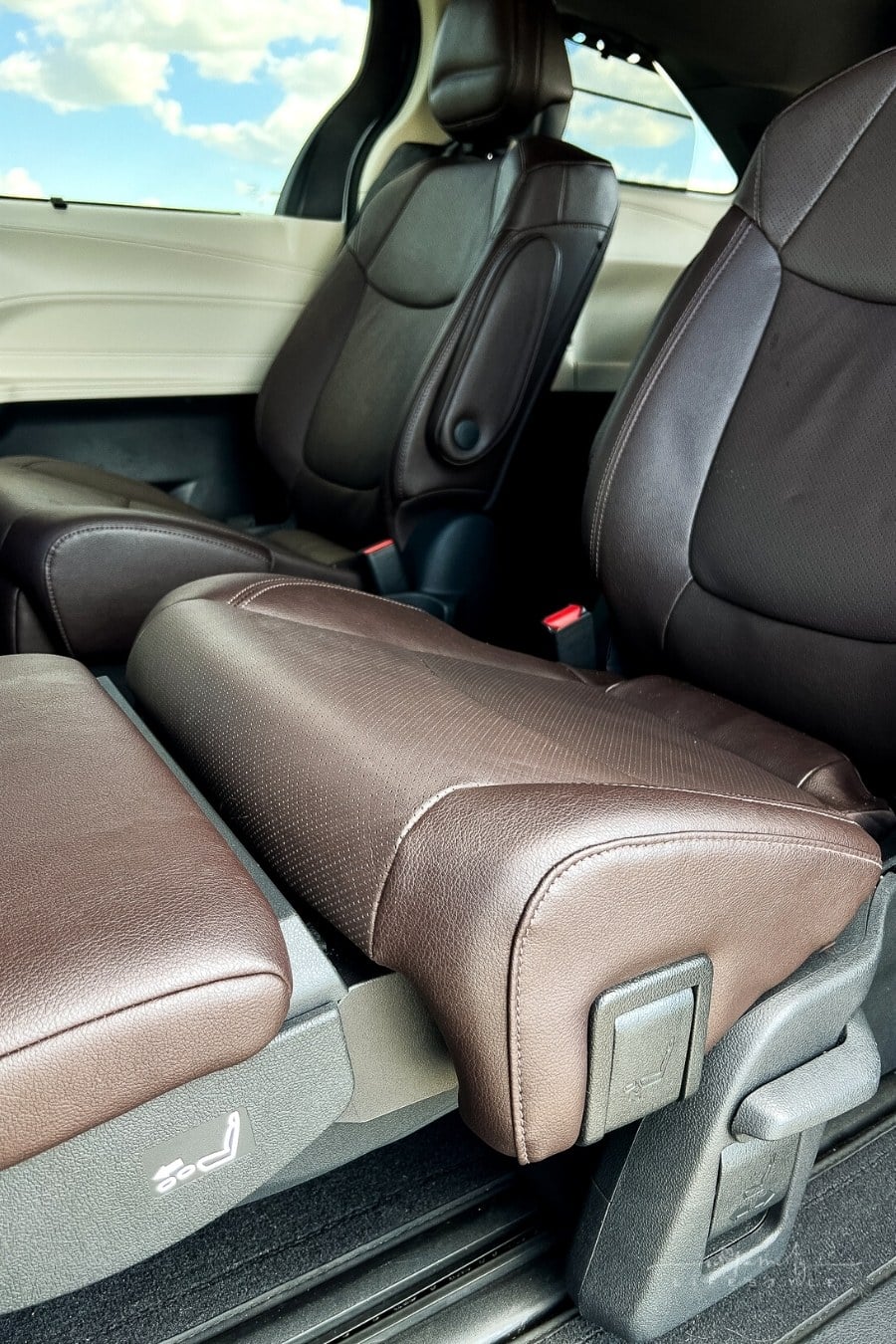 2022 Toyota Sienna Platinum footrests