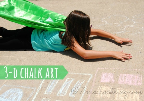 sidewalk chalk games 3D Chalk Art