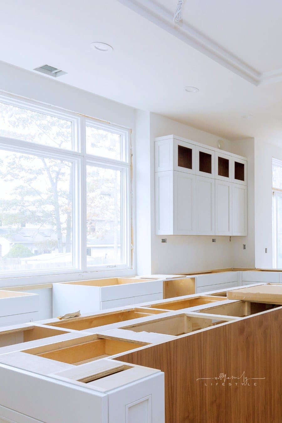 Kitchen Renovation with New Counters
