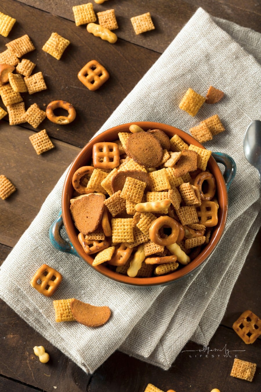 Homemade Salty Snack Party Mix