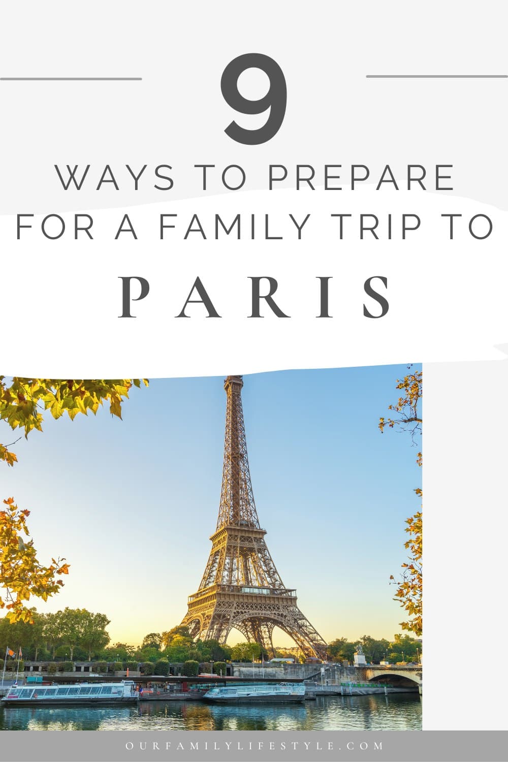 9 Ways to Prepare for a Family Trip to Paris pin