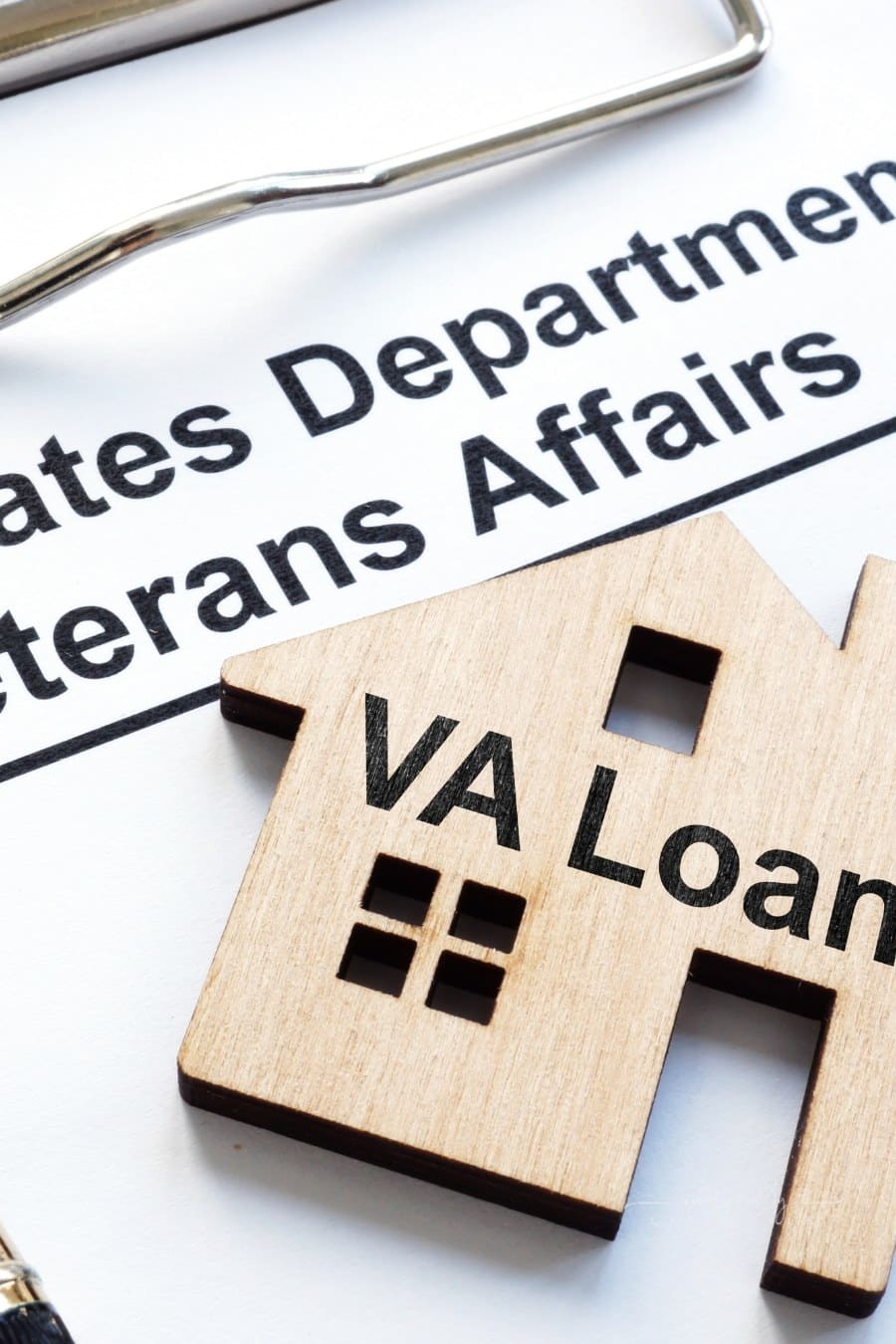 VA loan. US department of veterans affairs papers.