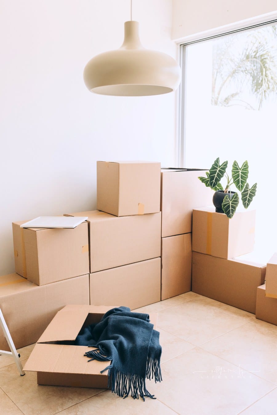 Moving Boxes in an empty House