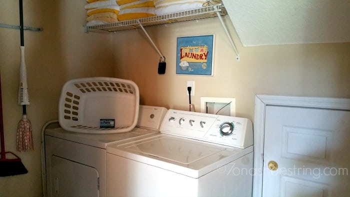 All Star vacation homes laundry room