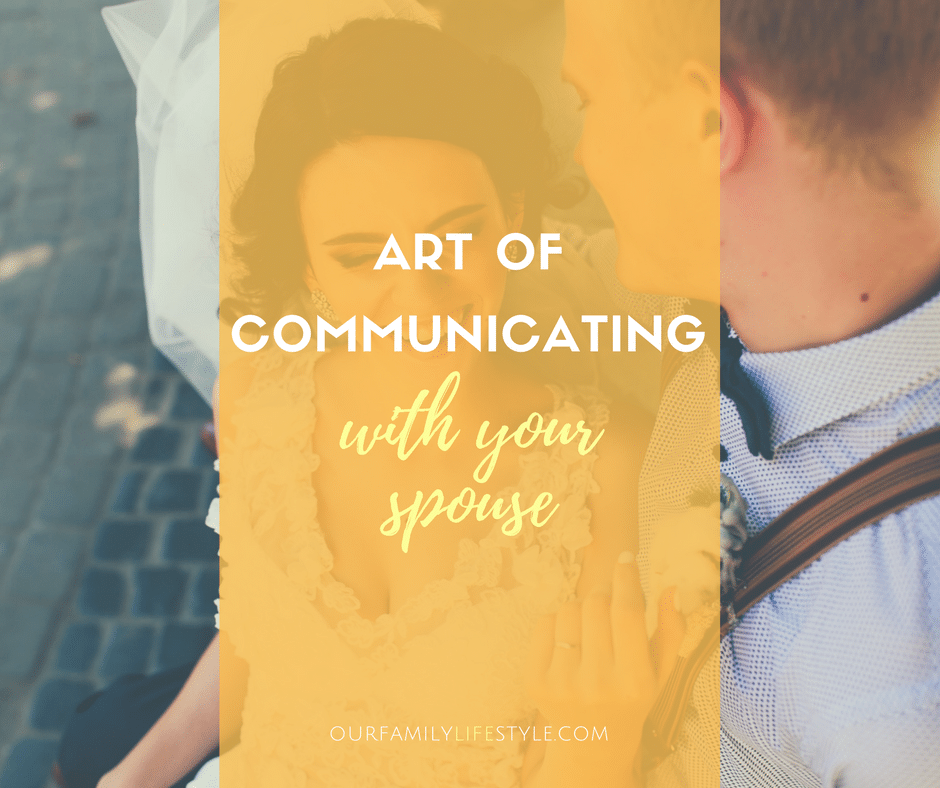 art of communicating with your spouse