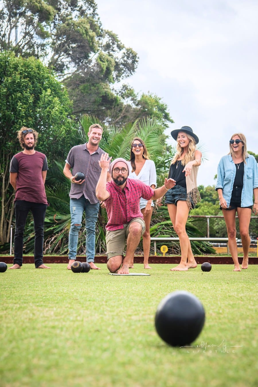 Backyard Field Day Games Lawn Bowling