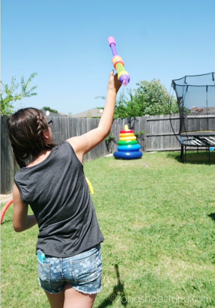 backyard games javelin throw
