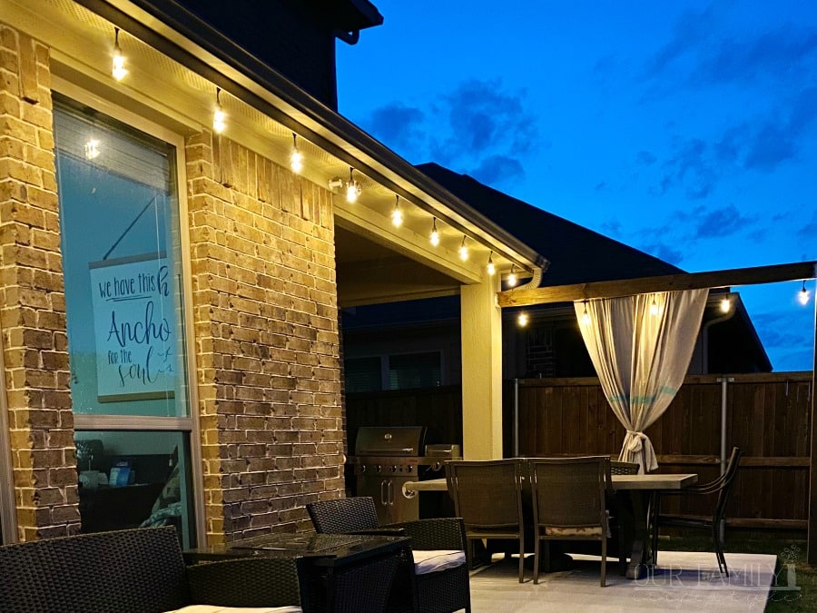 backyard patio privacy