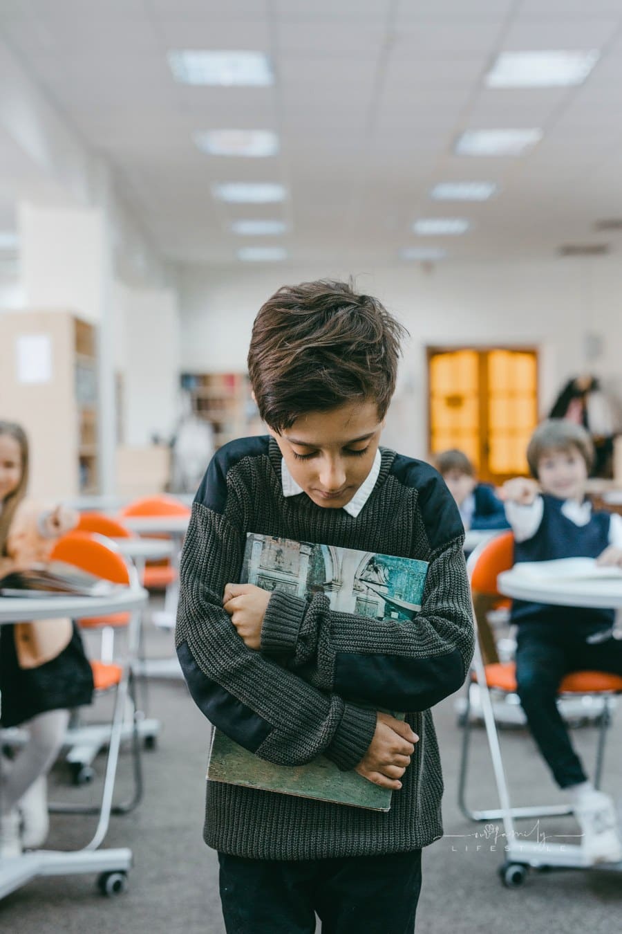 A Boy Getting Bullied in Class