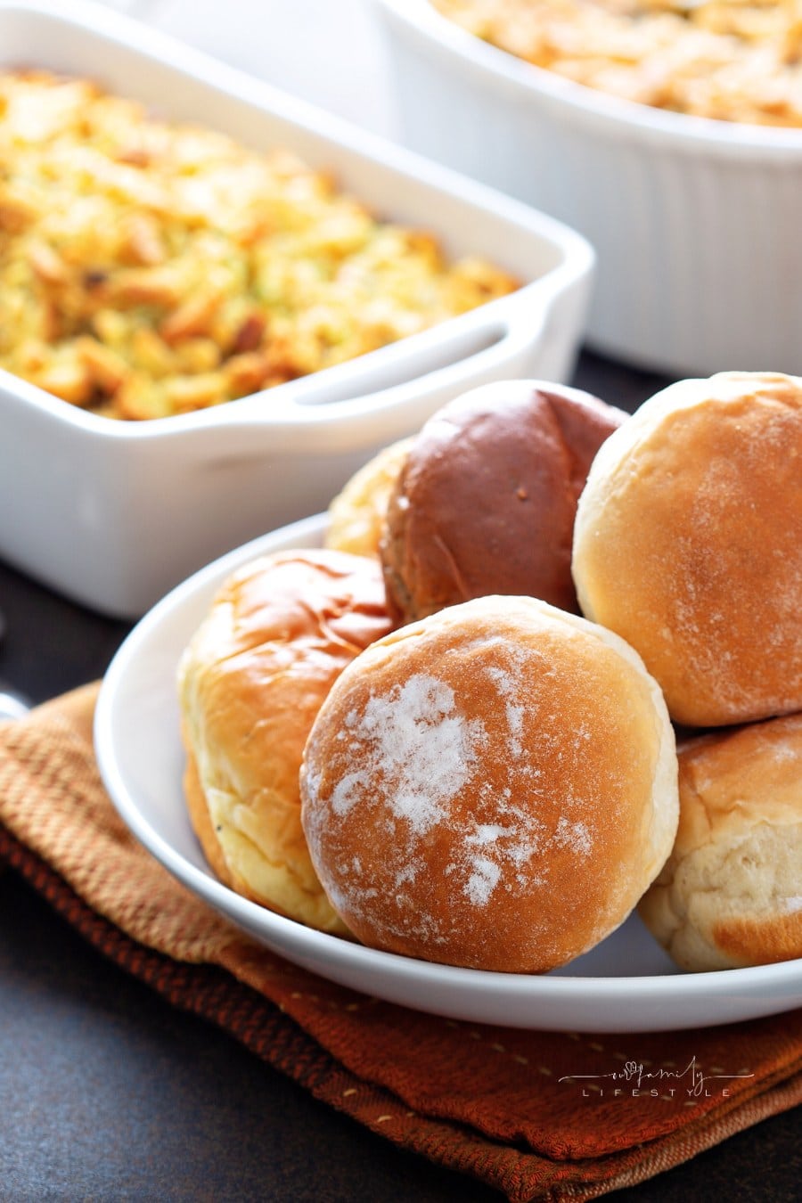 Dinner rolls for Thanksgiving
