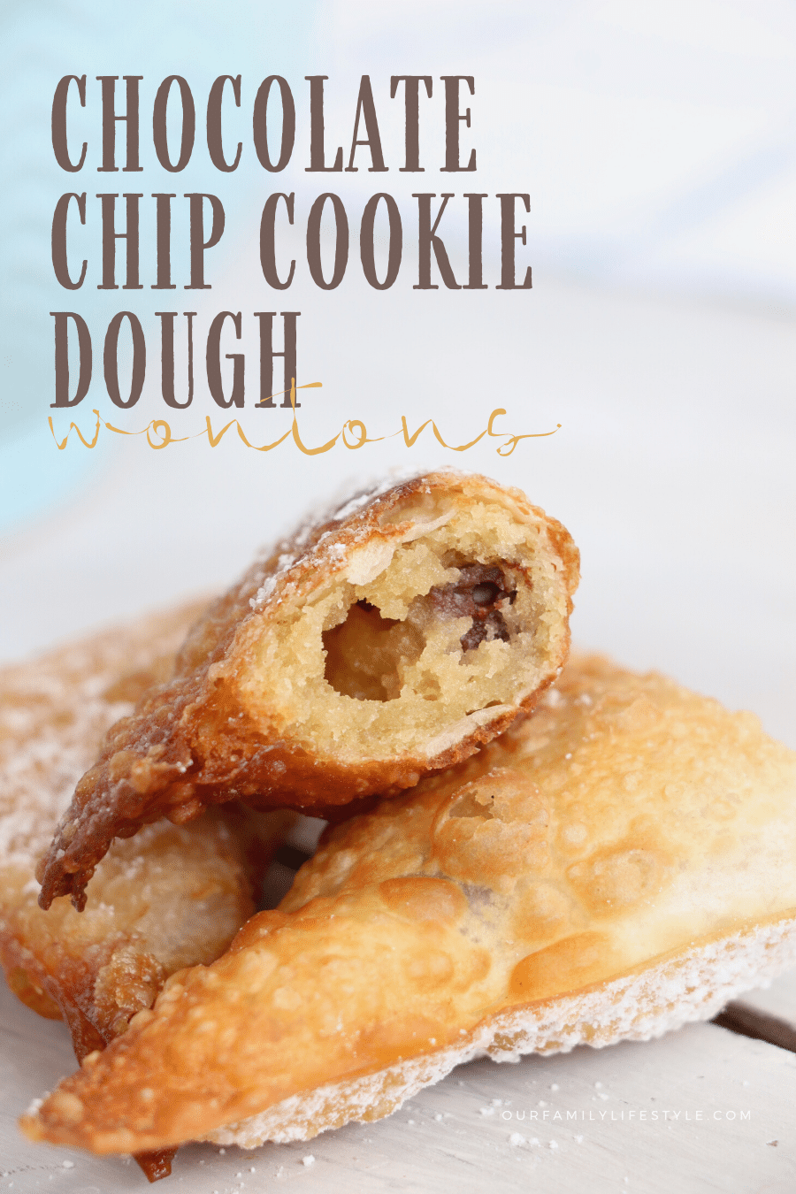Delicious Chocolate Chip Cookie Dough Wonton Recipe