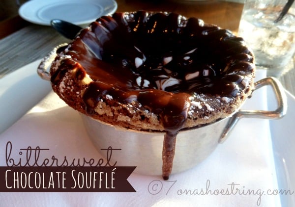 chocolate souffle