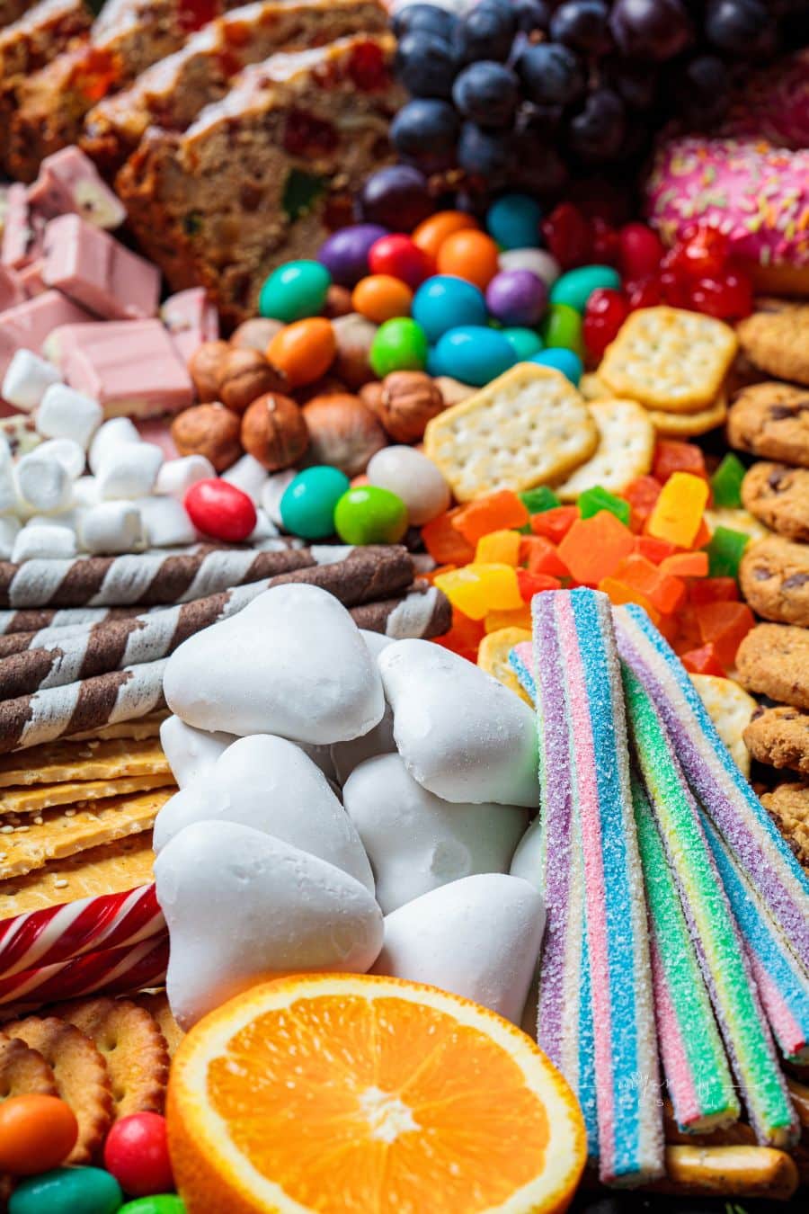 Christmas Candy Charcuterie Board