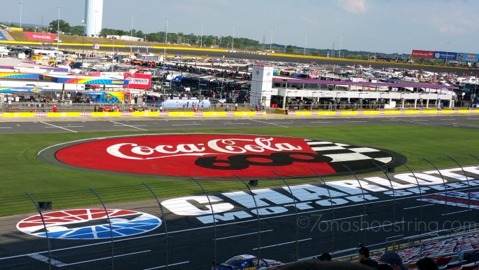 Coca-Cola 600 infield Charlotte Motor Speedway