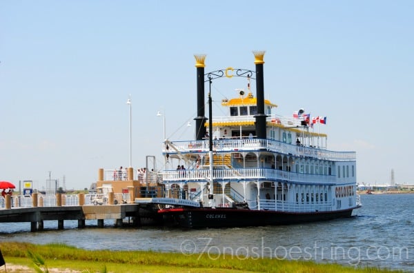 Colonel Paddlewheel Boat