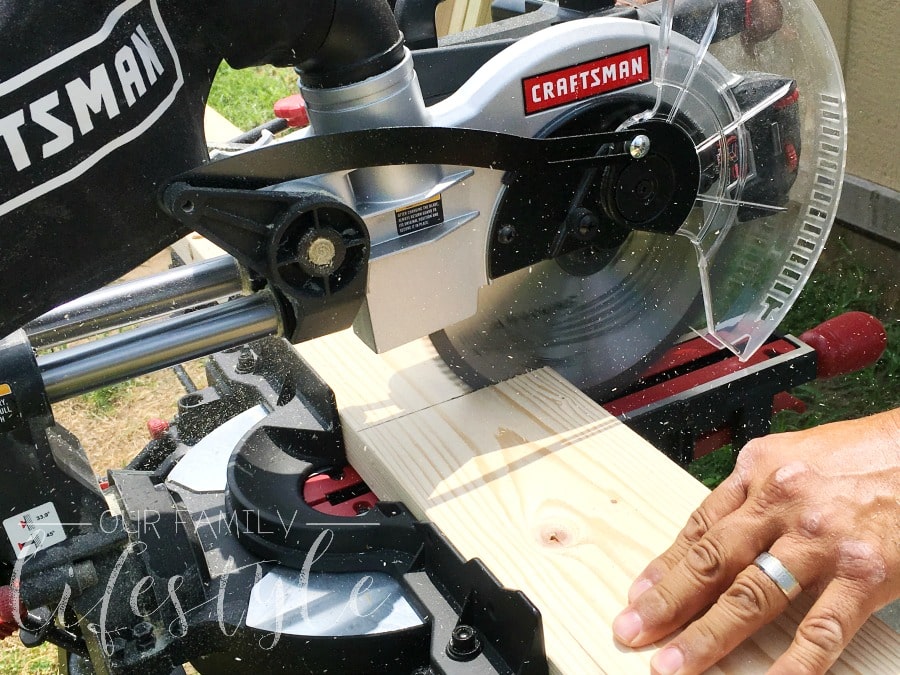 X-Frame Farmhouse Coffee Table cut list