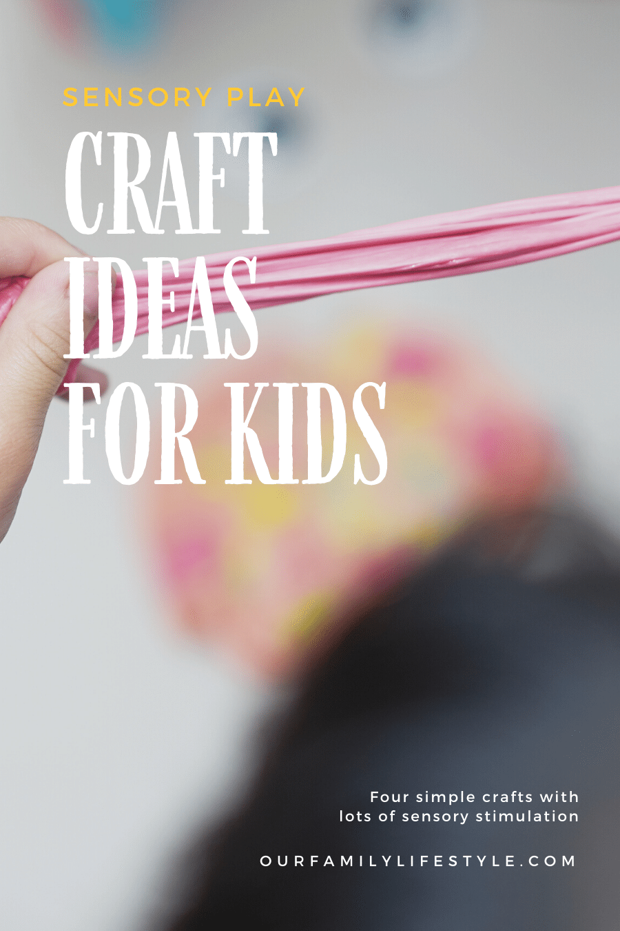Sensory Play Craft Ideas for Kids + Metamucil Slime Recipe