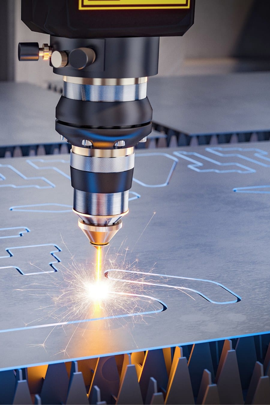 Cnc Laser Machinery for Metal Cutting.