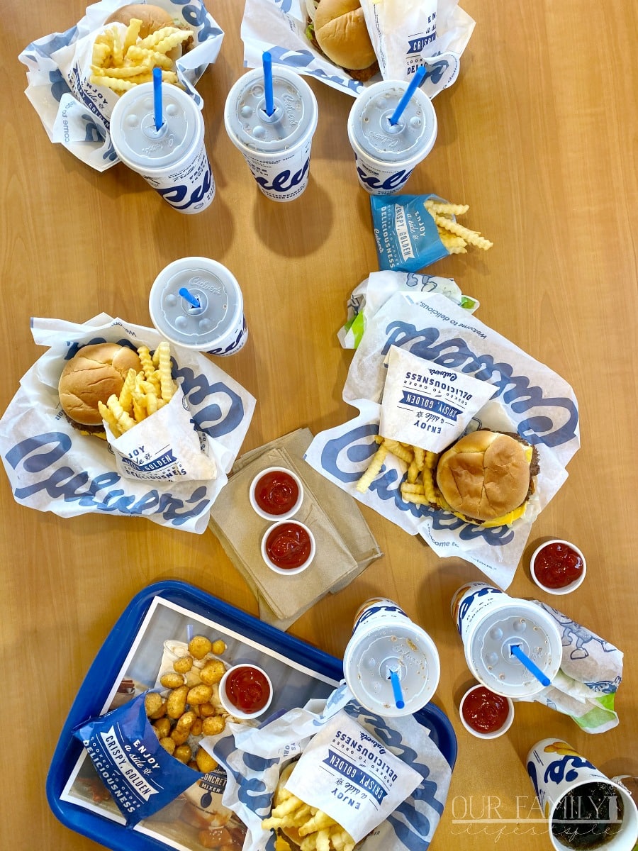 Culver's family-friendly seating