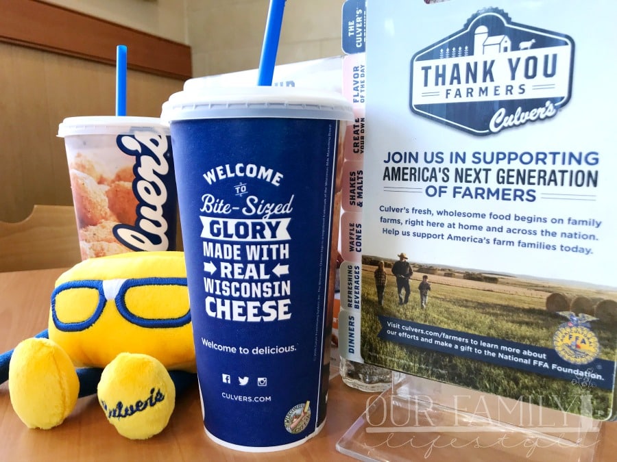 Culver's farm fresh dairy cheese