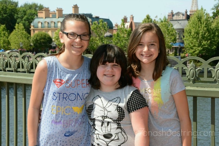 Disney World - Epcot with the kids