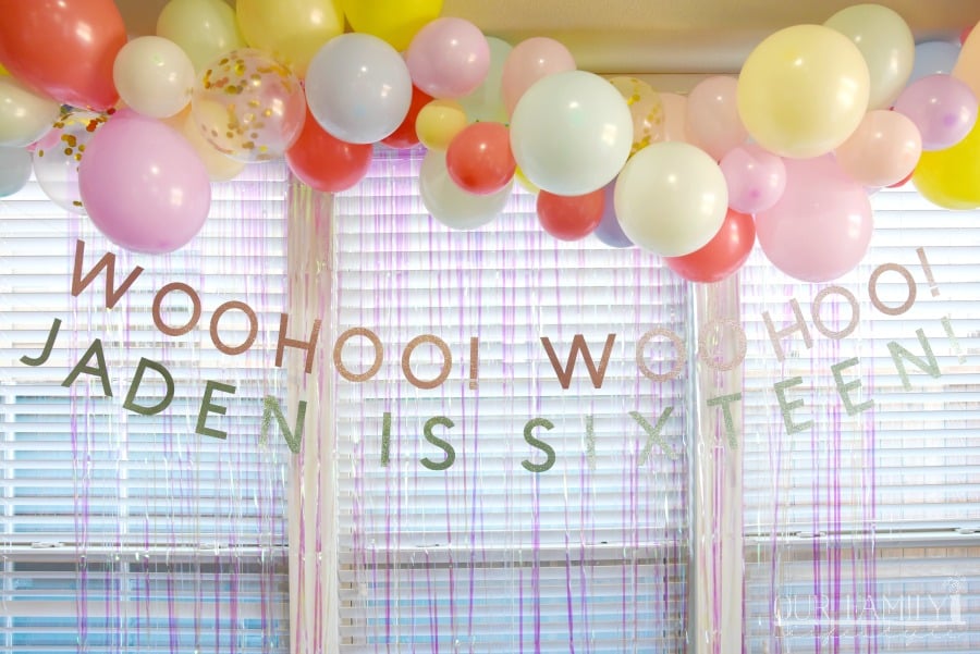 DIY Birthday Banner