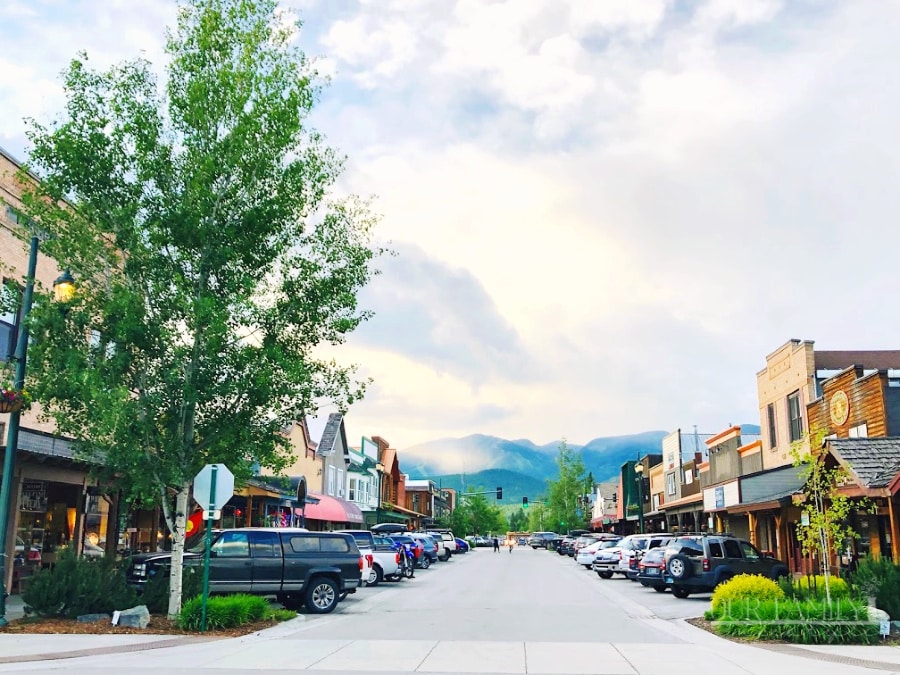 Downtown Whitefish Montana