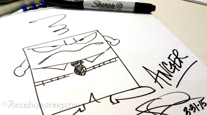 drawing Anger from Inside Out