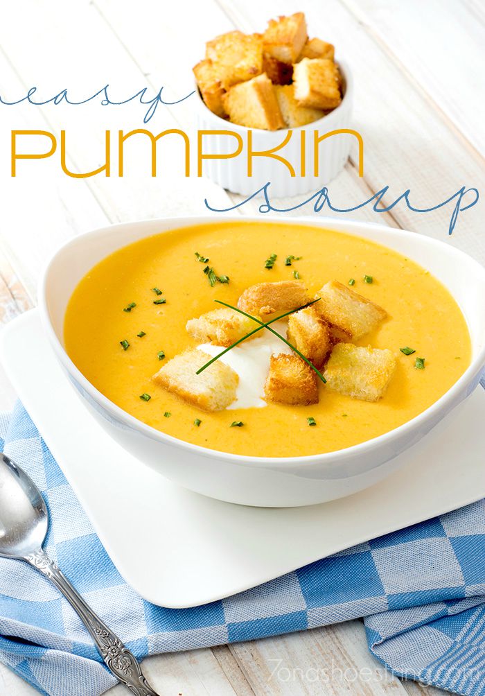 easy pumpkin soup recipe