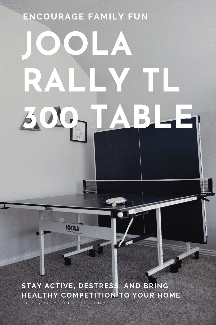 Encourage Family Fun with JOOLA Rally TL 300 Table Tennis