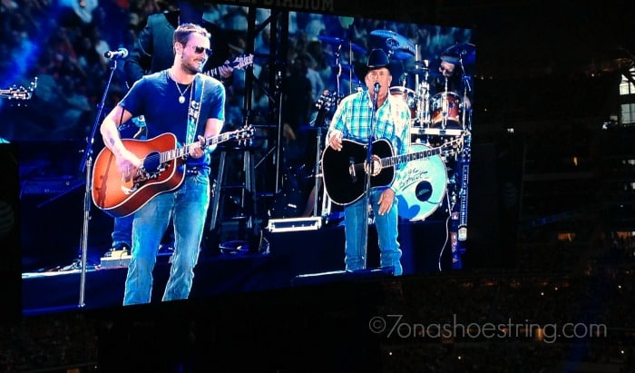 Eric Church and George Strait