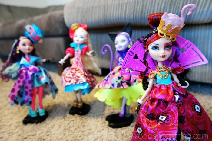 Ever After High Way Too Wonderland dolls from Mattel