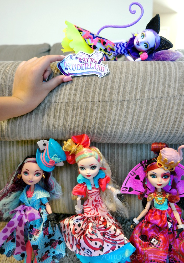 Ever After High Way Too Wonderland dolls from Mattel
