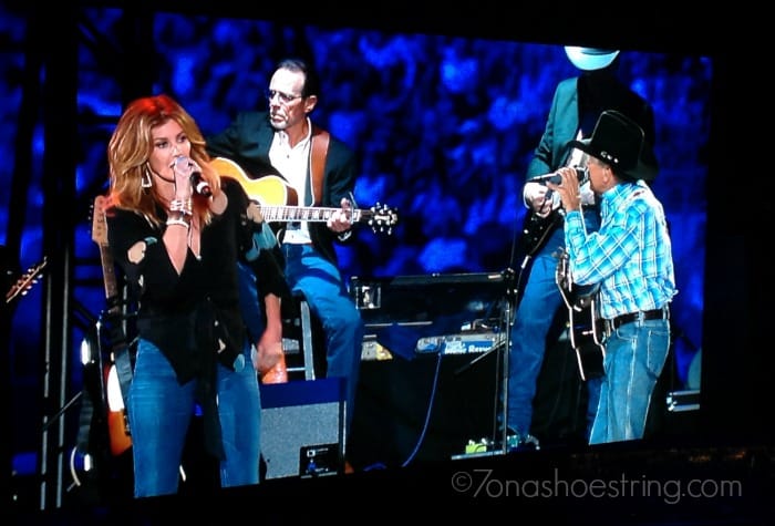 Faith Hill and George Strait