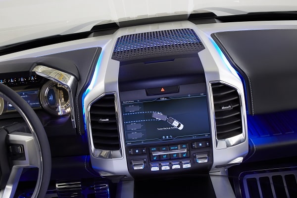 Ford Atlas Concept dashboard