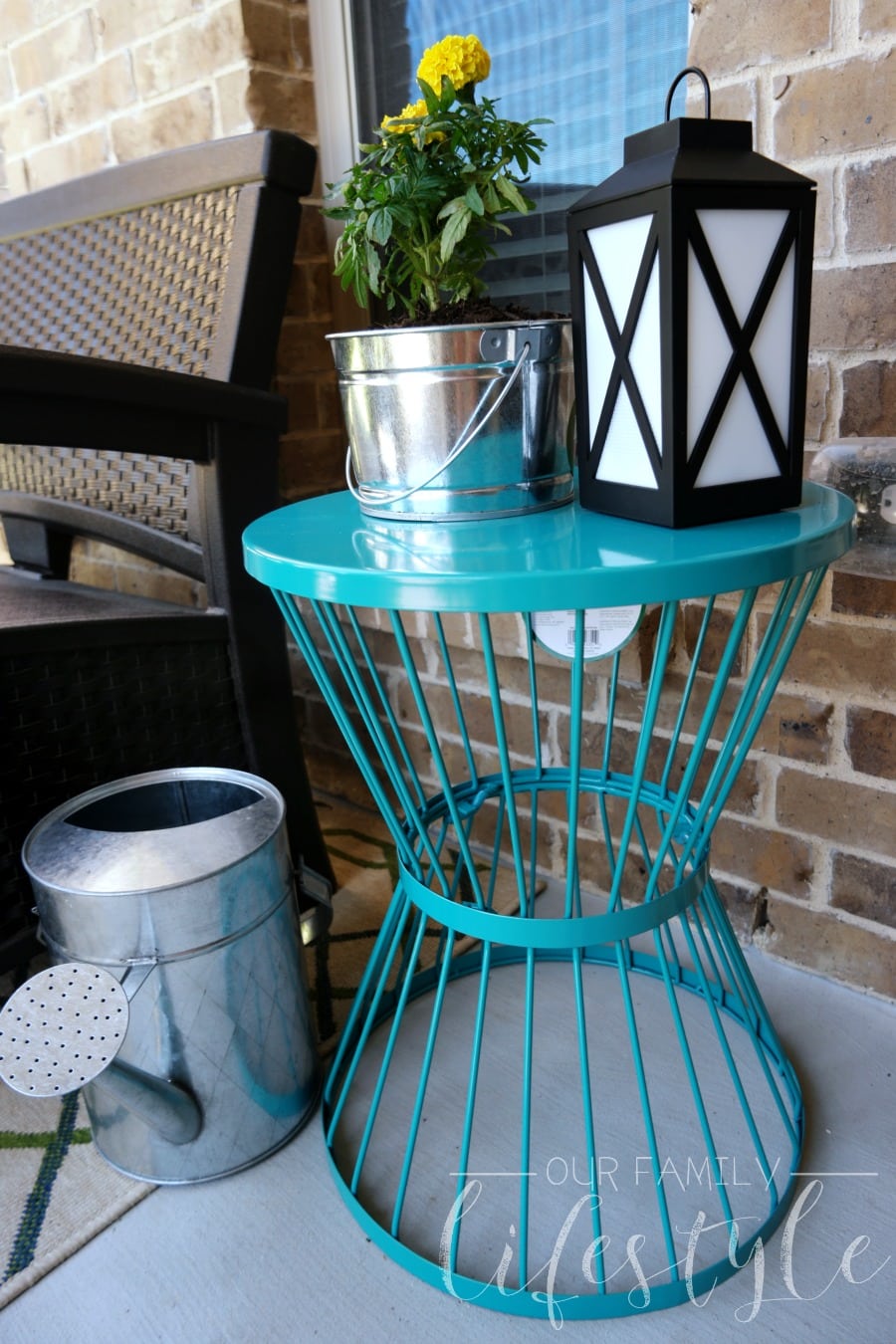 front patio decor from Lowe's