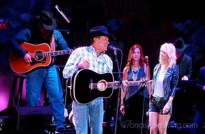 George Strait and Miranda Lambert