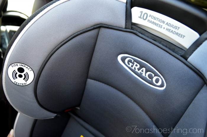 Graco 10 position harness headrest