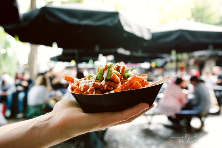 guacamole fries London street food