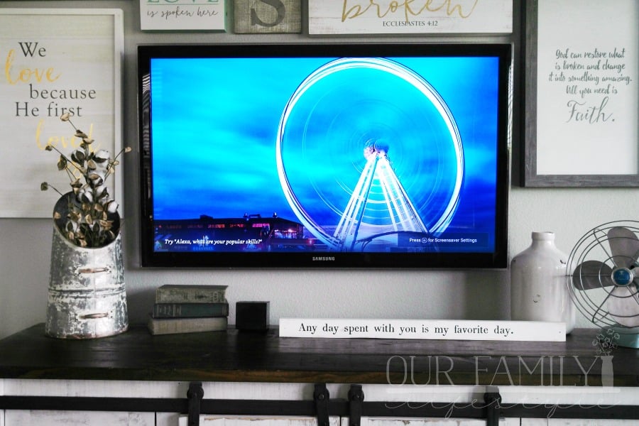 hands-free Amazon Fire TV Cube