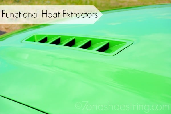 heat extractors 2014 Mustang GT