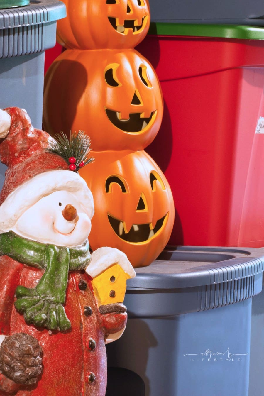 Holiday Decoration Storage