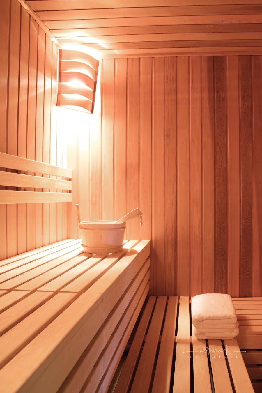 Infrared Sauna interior