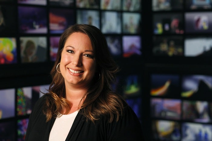 INSIDE OUT Lighting Artist Angelique Reisch.