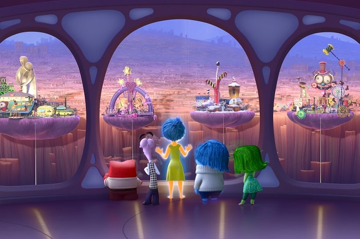 INSIDE OUT – Anger, Fear, Joy, Sadness and Disgust 