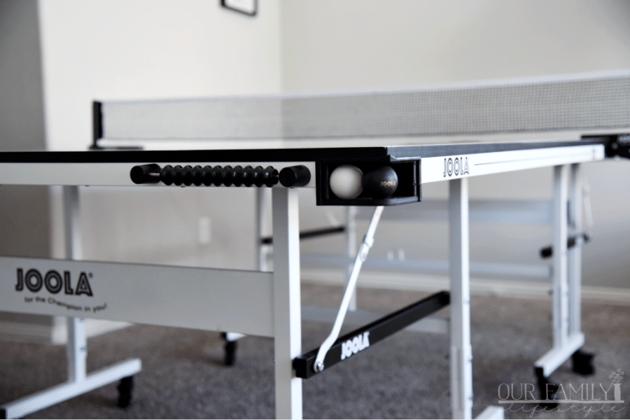 Joola ping pong table for families