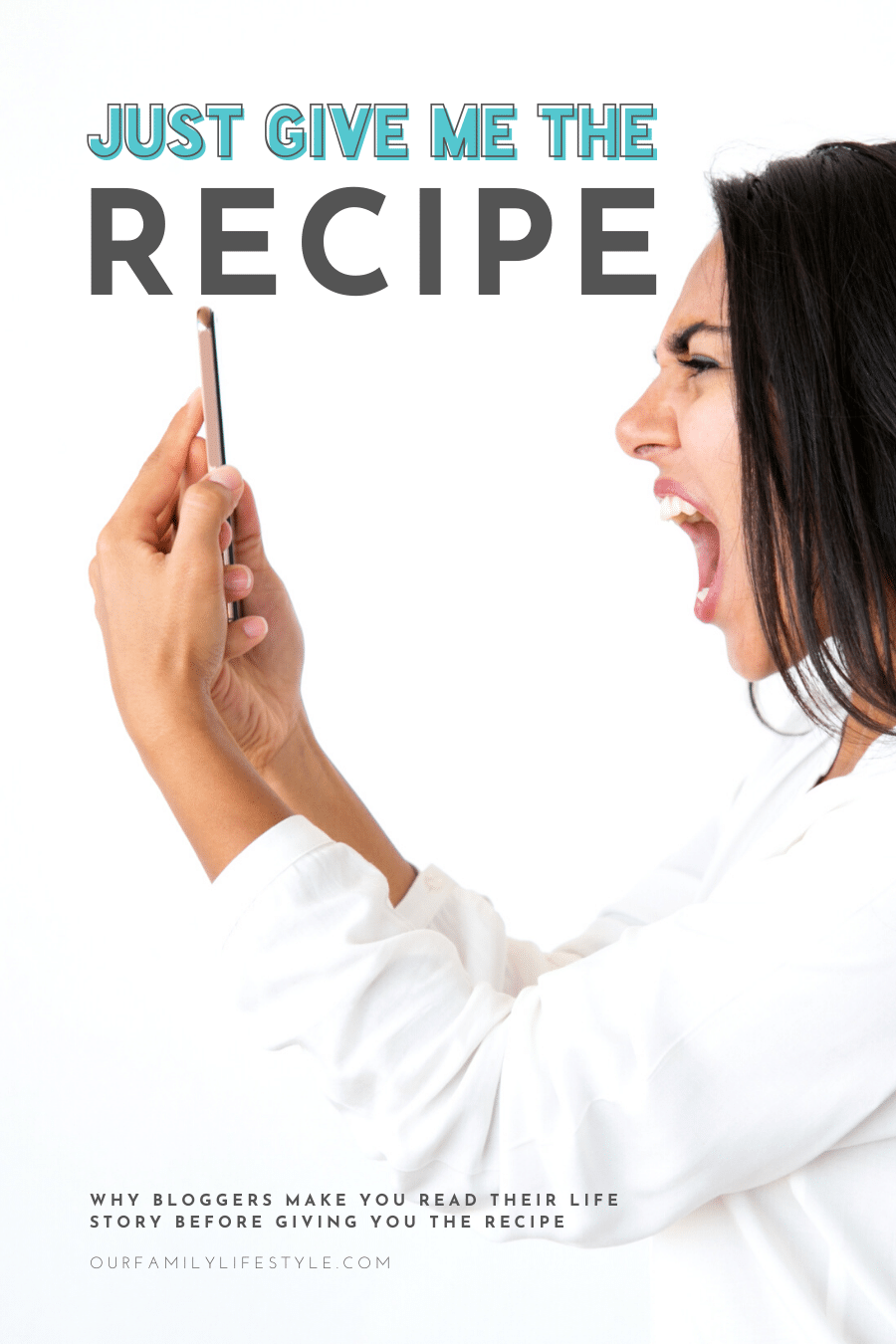 Just Give Me the Recipe Already