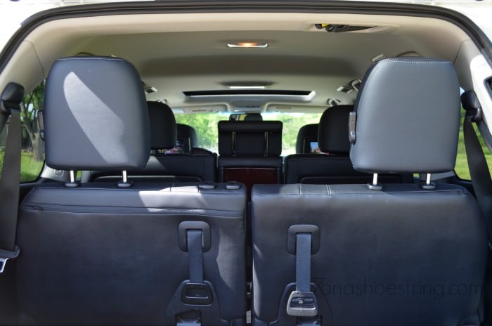 Lexus LX 570 interior seats